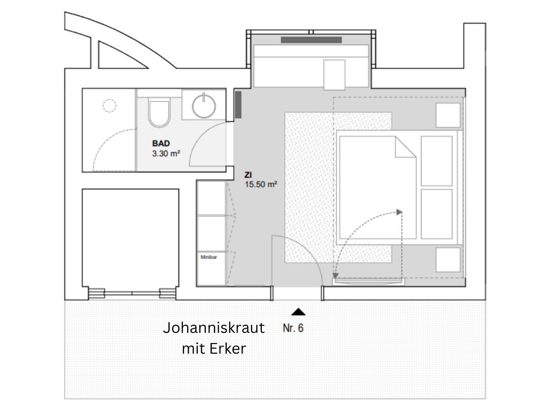 Johannistkraut mit Erker - Neu